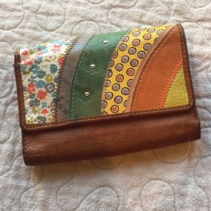 Fossil leather wallet